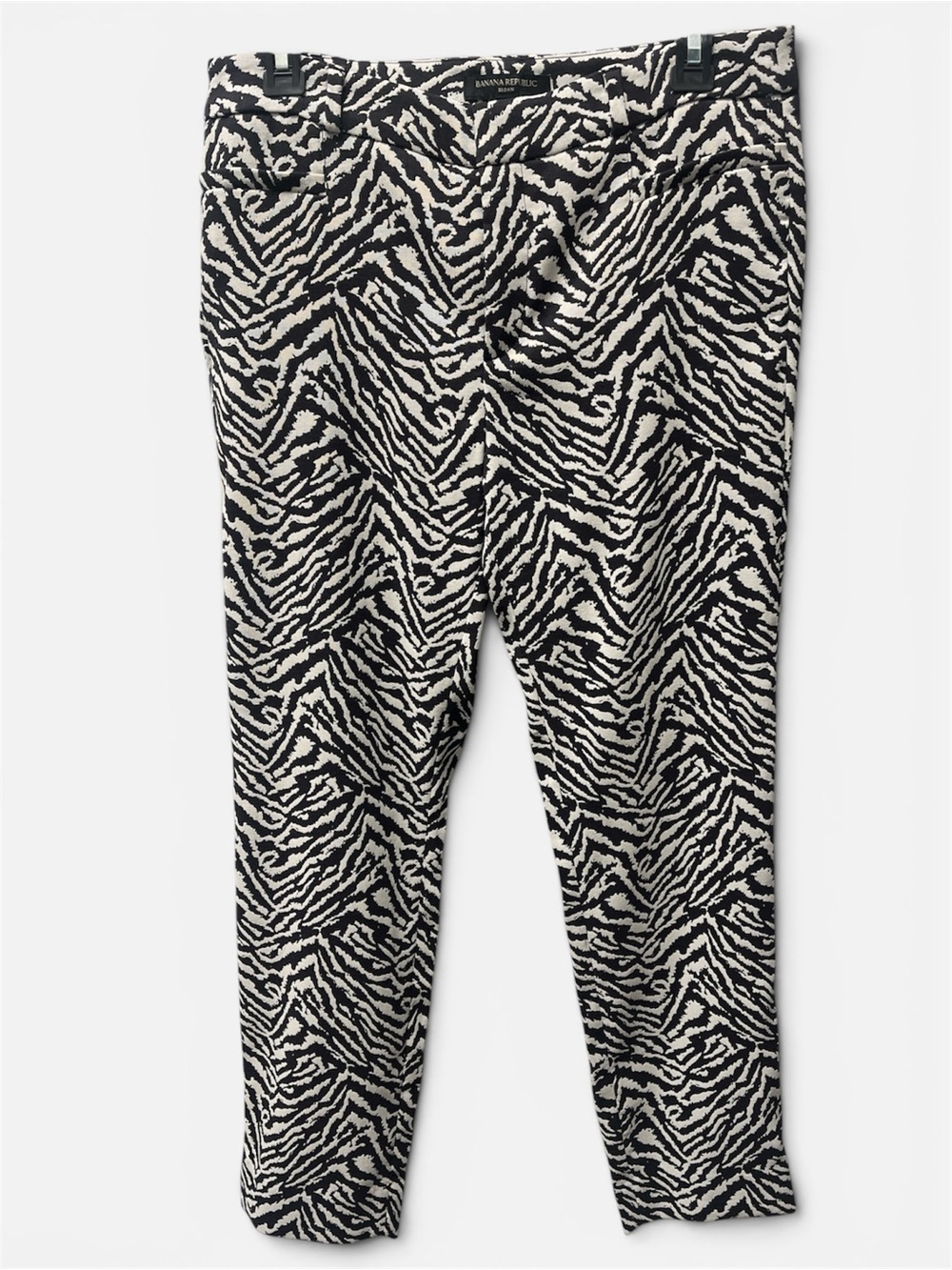 Banana Republic Sloan Zebra Print Pants